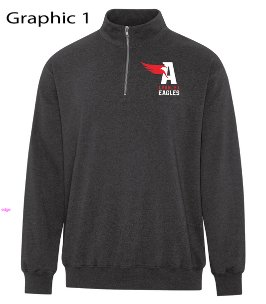 Avonlea STAFF ONLY - Quarter Zip ( 4 graphic options)