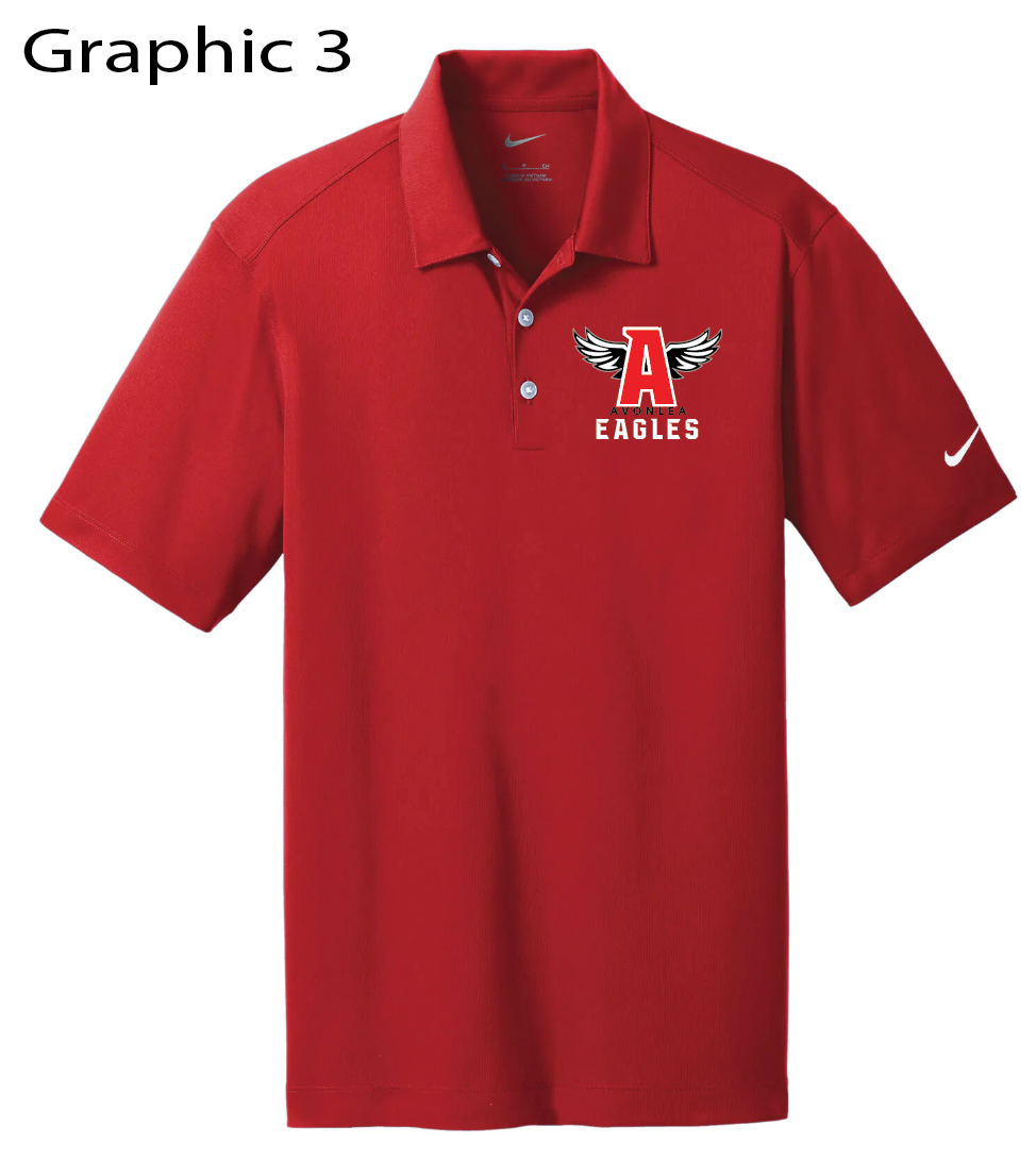 Avonlea School - Nike Golf Shirt - Adult Sizes ( 4 graphic Options)