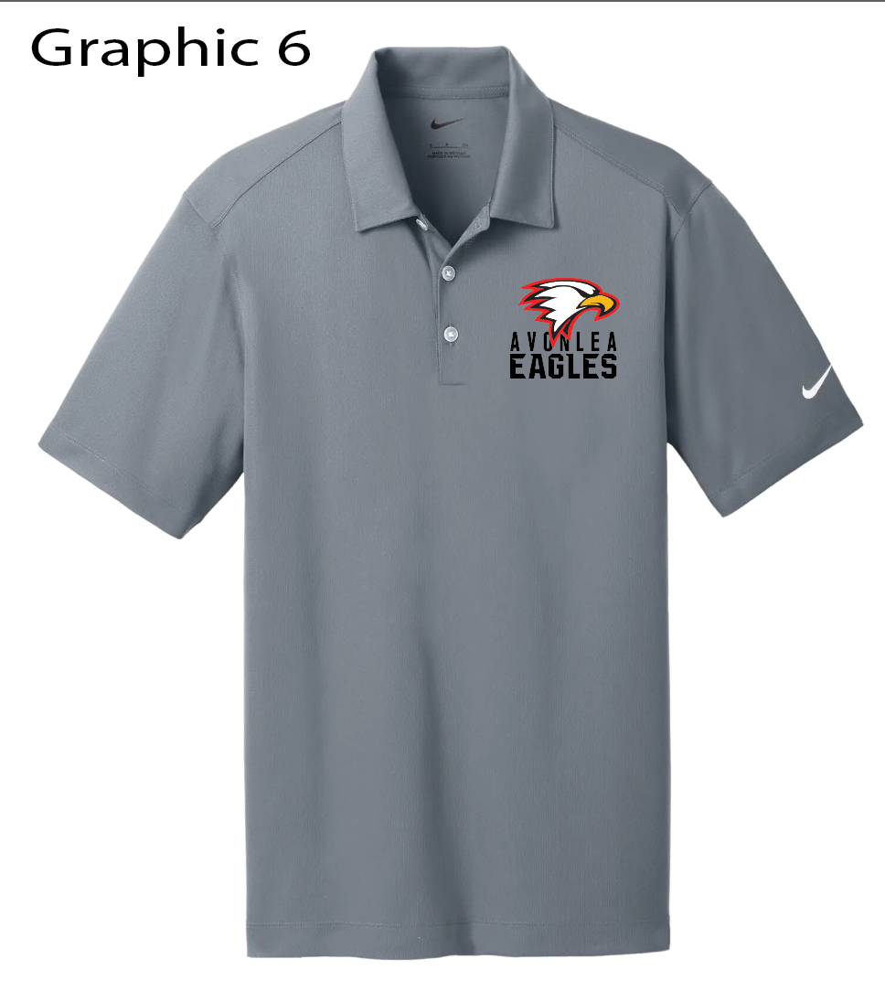 Avonlea School - Nike Golf Shirt - Adult Sizes ( 4 graphic Options)