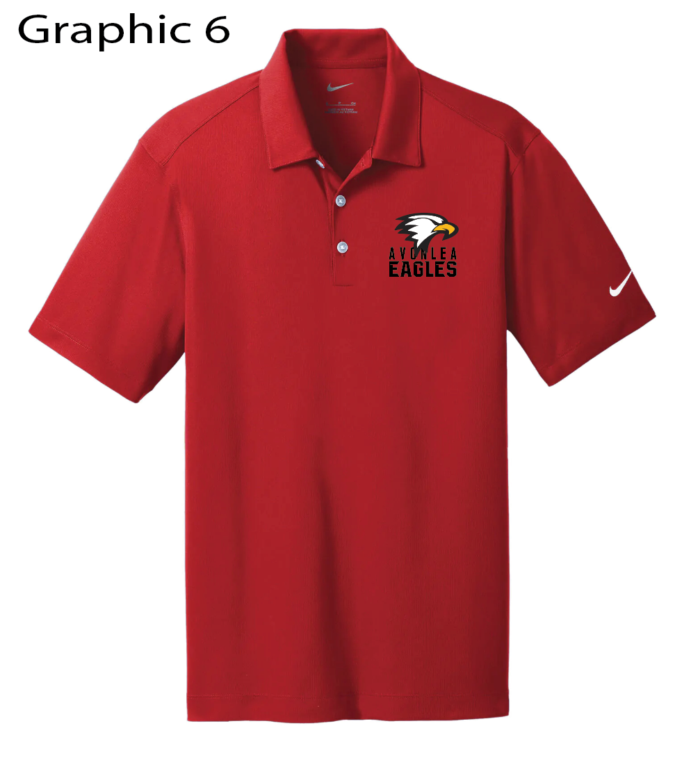 Avonlea School - Nike Golf Shirt - Adult Sizes ( 4 graphic Options)