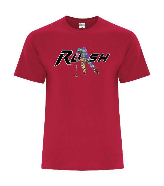 RUSH - Graphic Tee - Youth and adult - Water color Player