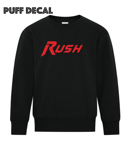 RUSH - Crewneck - Adult - Puff Decal
