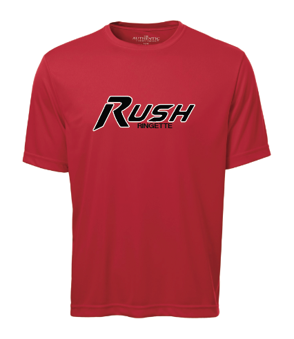 RUSH - Warm Up Shirt Short Sleeve- Youth and adult