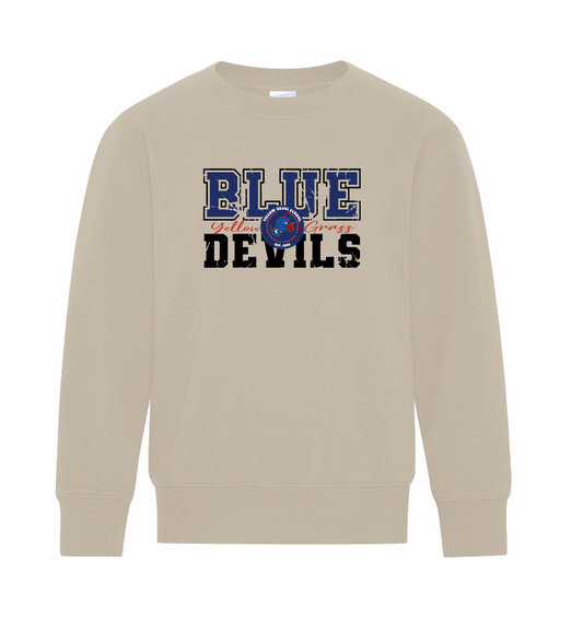 YG School - ATC Crewneck - Grunge Graphic ( Adult and Youth)