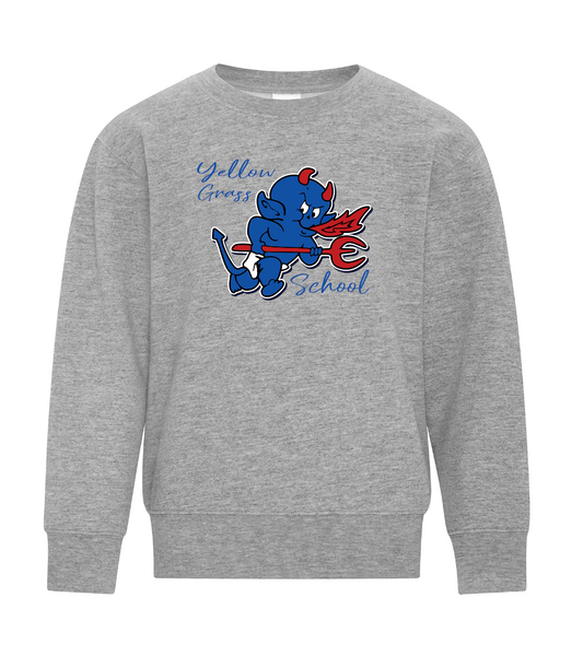 YG School - ATC Crewneck - Blue Devil ( Adult and Youth) (Copy)
