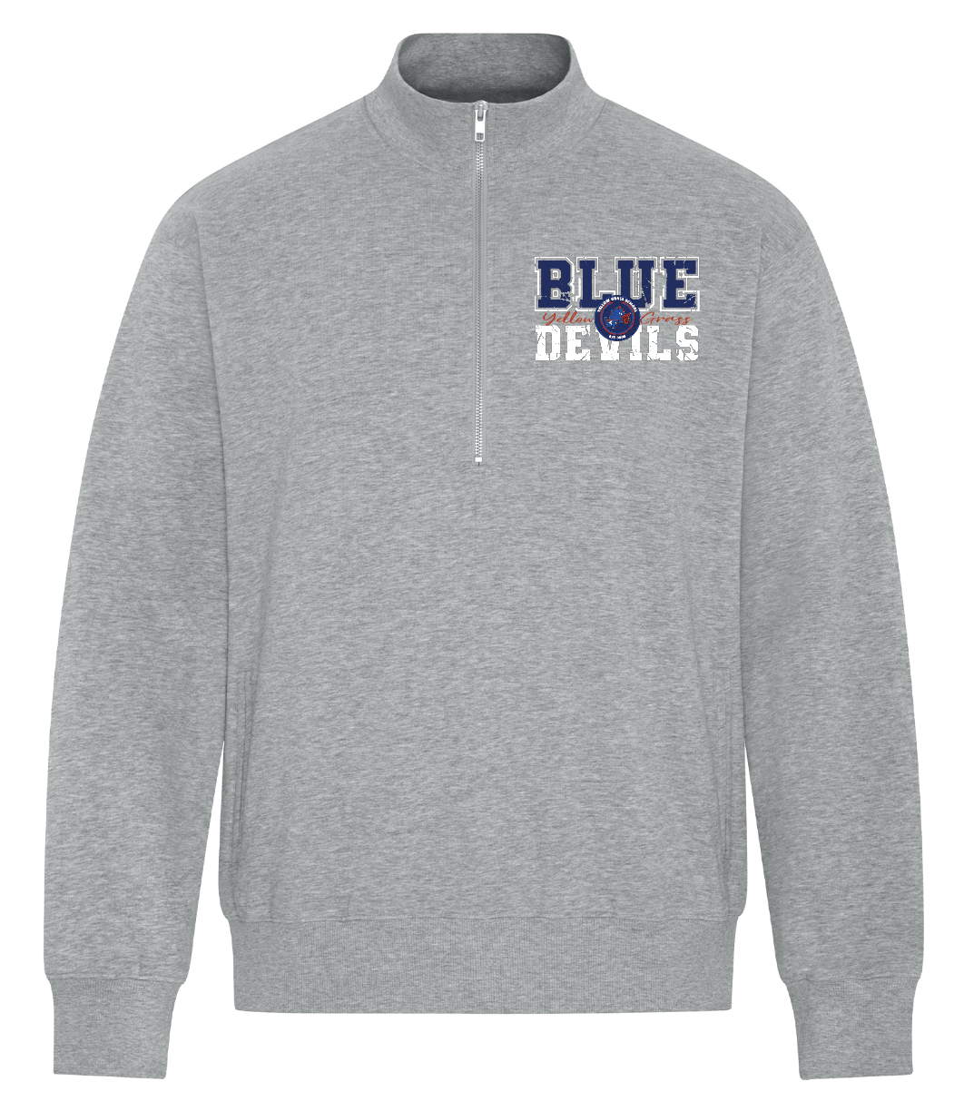 YG School - KOI 1/2 Zip - Adult Sizing