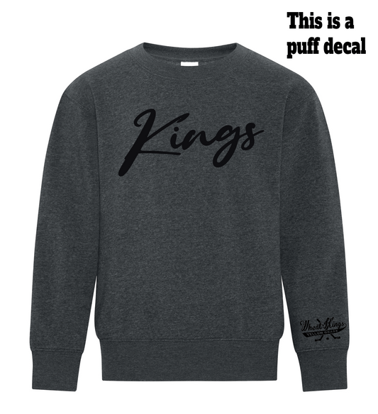 Wheat Kings - ATC Crew - Youth and Adult - Puff Decal