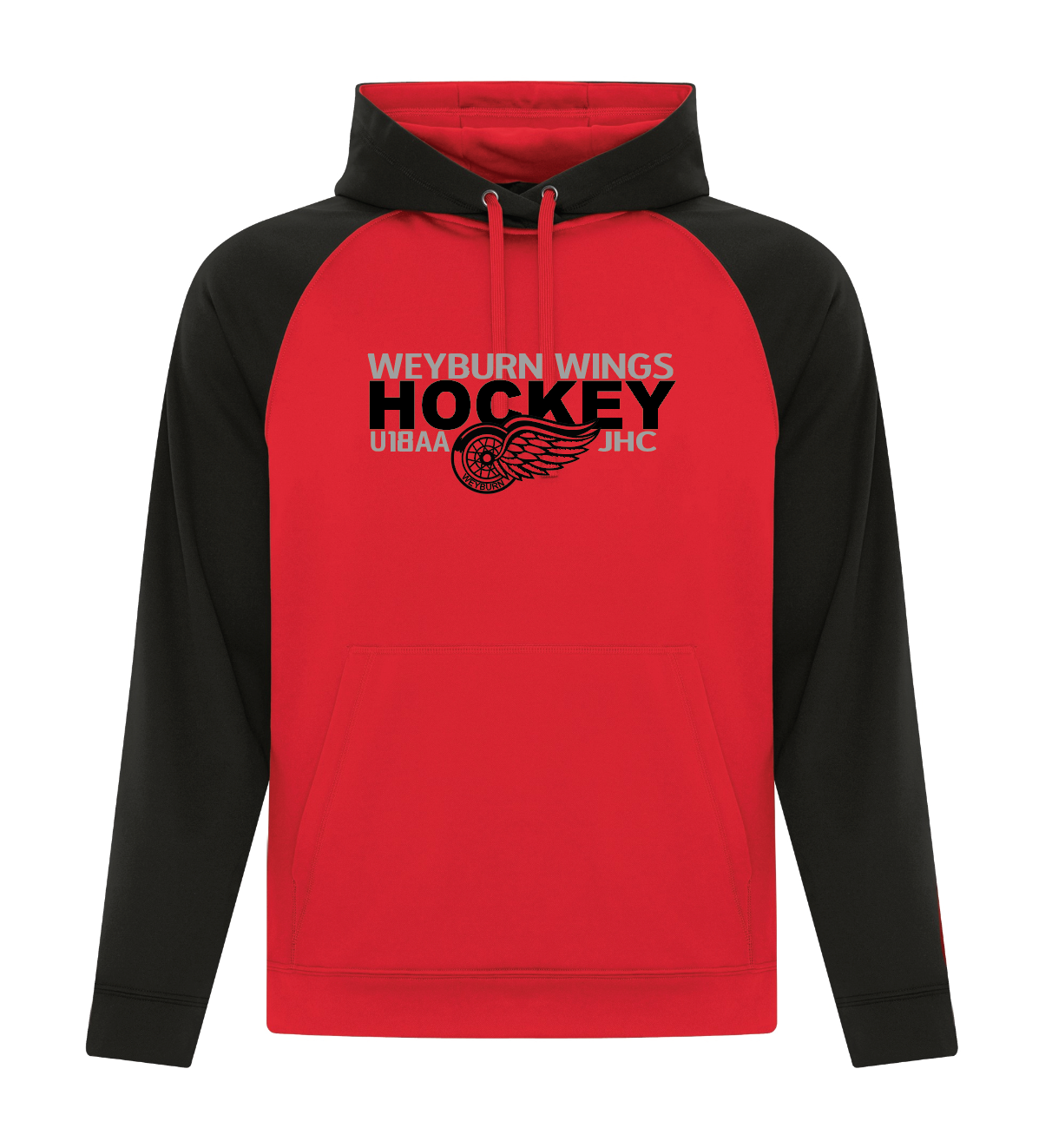 U18AA Wings - ATC Game Day 2-tone hoodie ( 2 Colors)