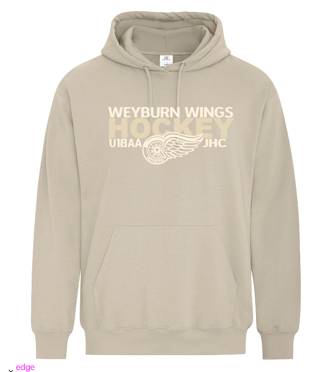 U18AA Wings - ATC Earthwash Pull over Hoodie ( 3 Colors)