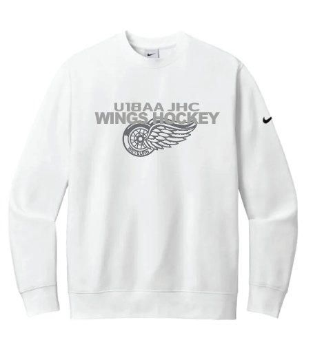U18AA Wings - Nike Club Crewneck