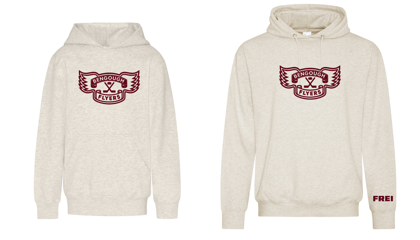 Bengough Hockey - Hoodie - Jersey Logo ( Adult and Youth)