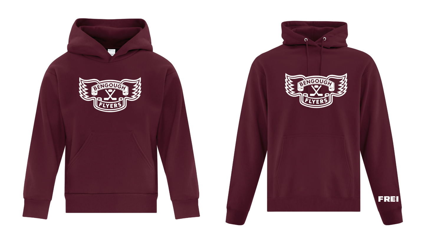Bengough Hockey - Hoodie - Jersey Logo ( Adult and Youth)