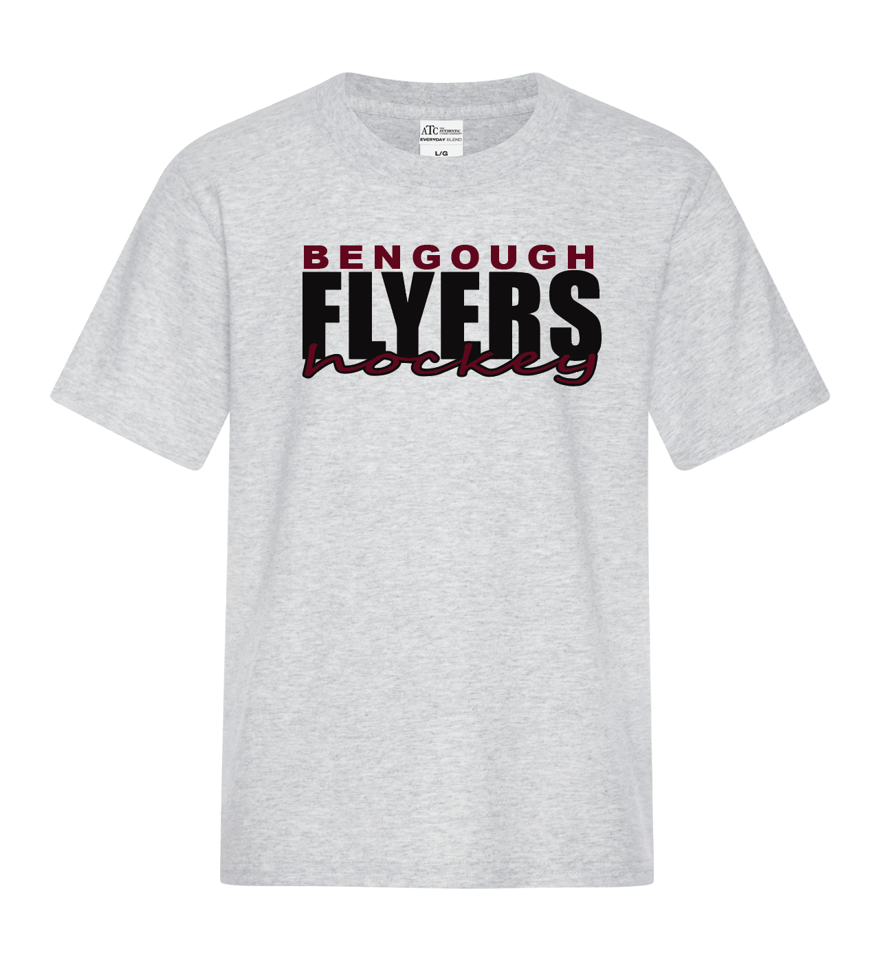 Bengough Hockey - Youth and adult -  3line graphic - T-shirt