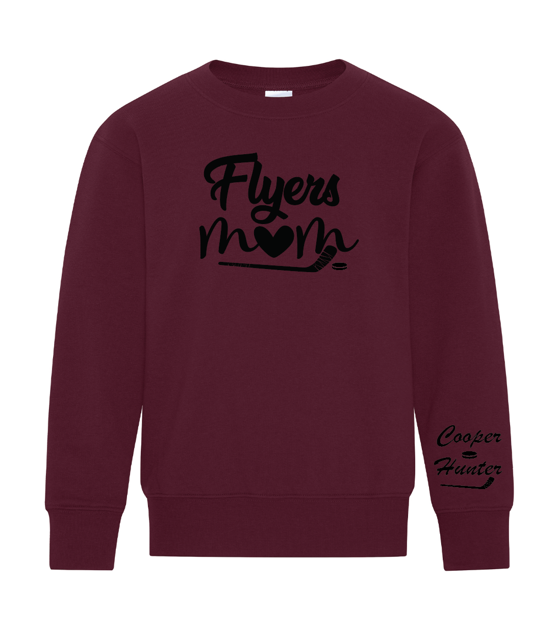 Bengough Hockey - ATC Crewneck - Flyers Mom