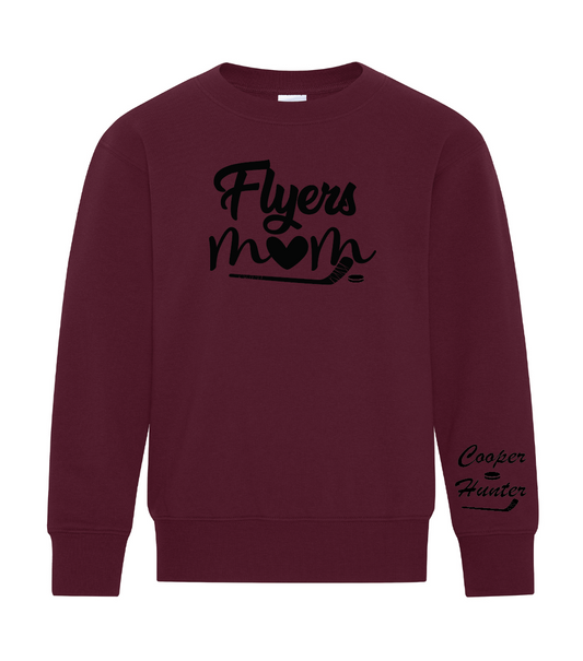 Bengough Hockey - ATC Crewneck - Flyers Mom