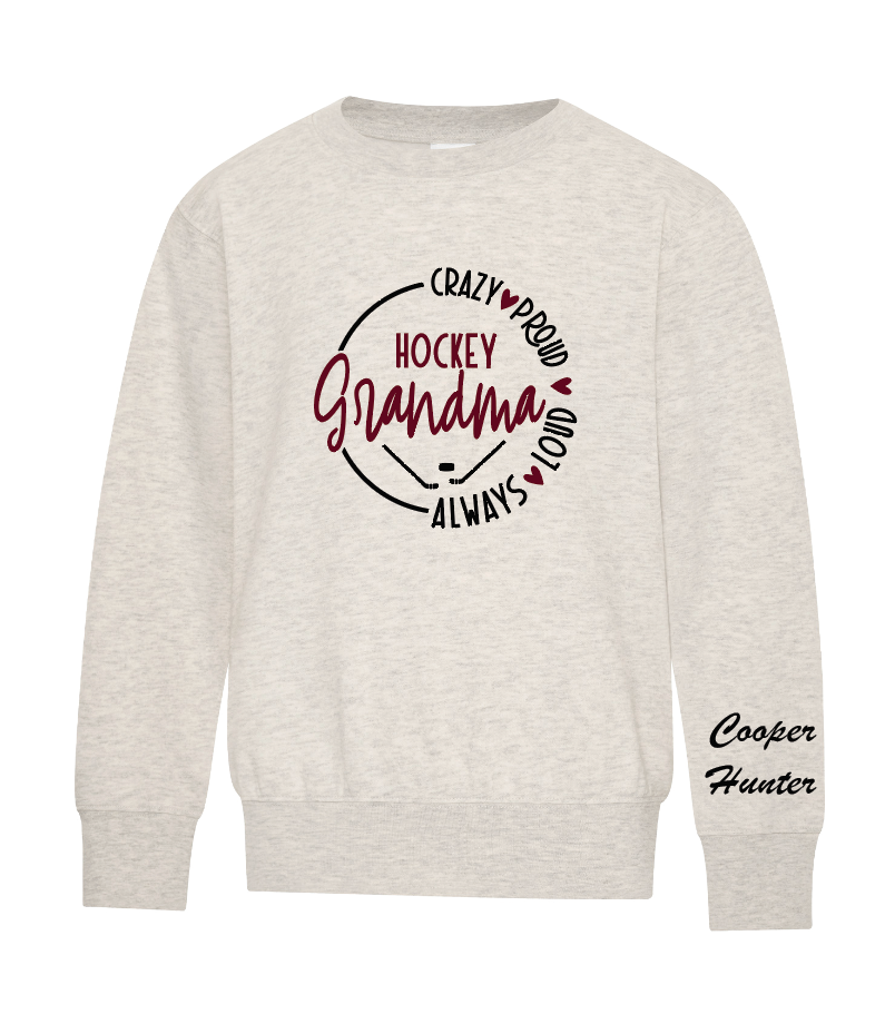 Bengough Hockey - ATC Crewneck - Hockey Grandma