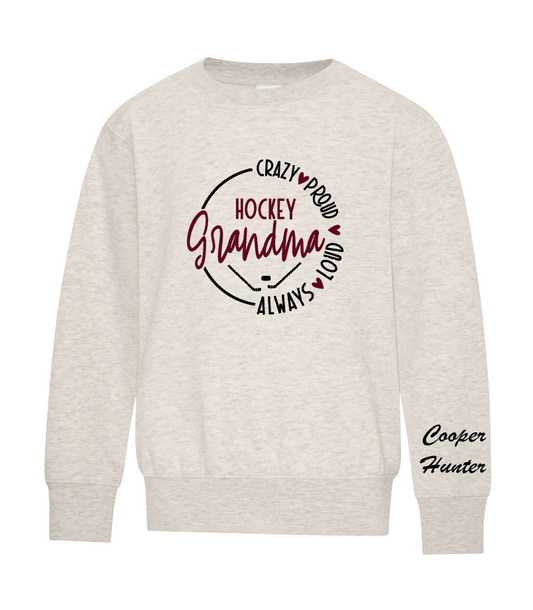 Bengough Hockey - ATC Crewneck - Hockey Grandma