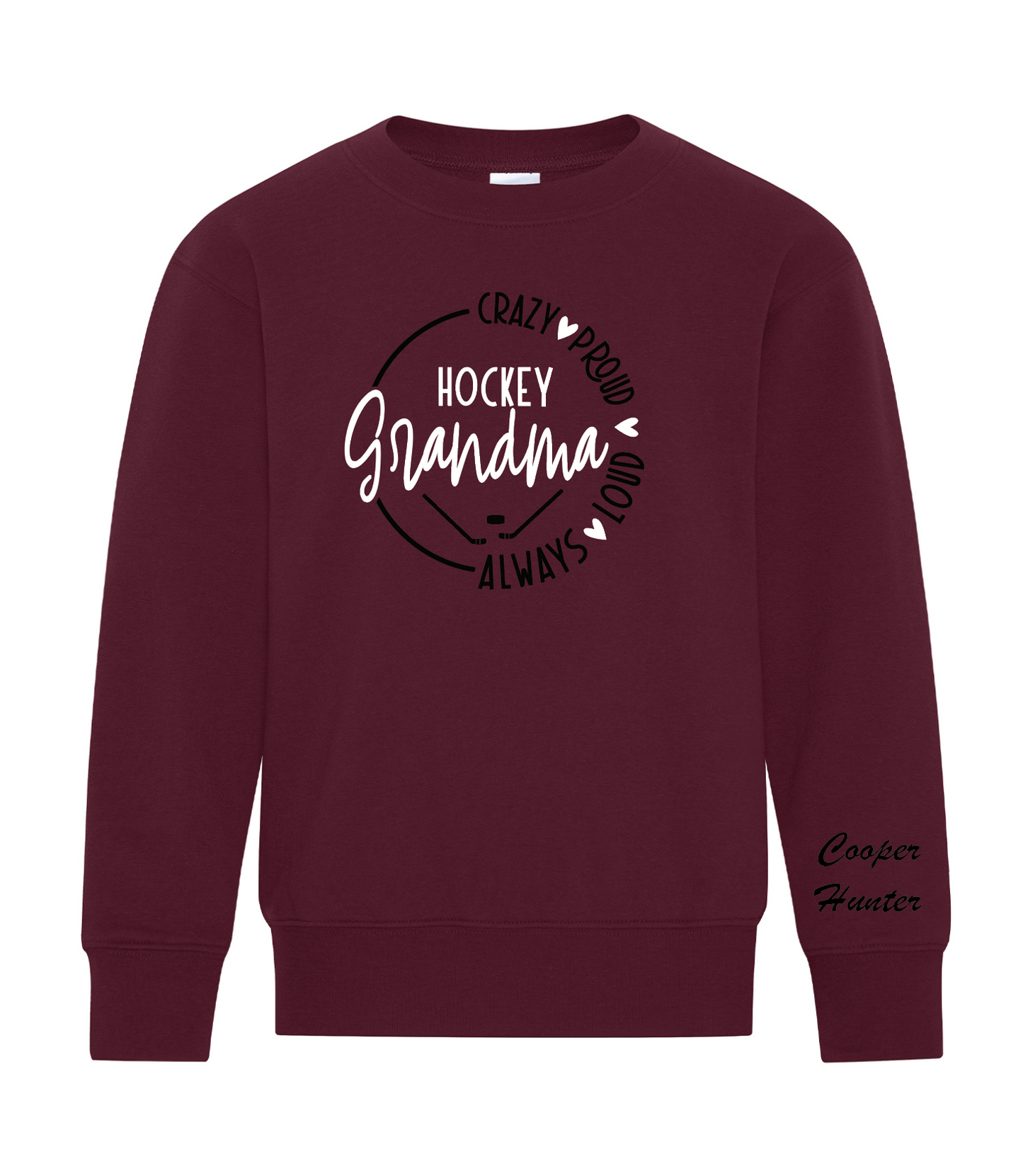 Bengough Hockey - ATC Crewneck - Hockey Grandma
