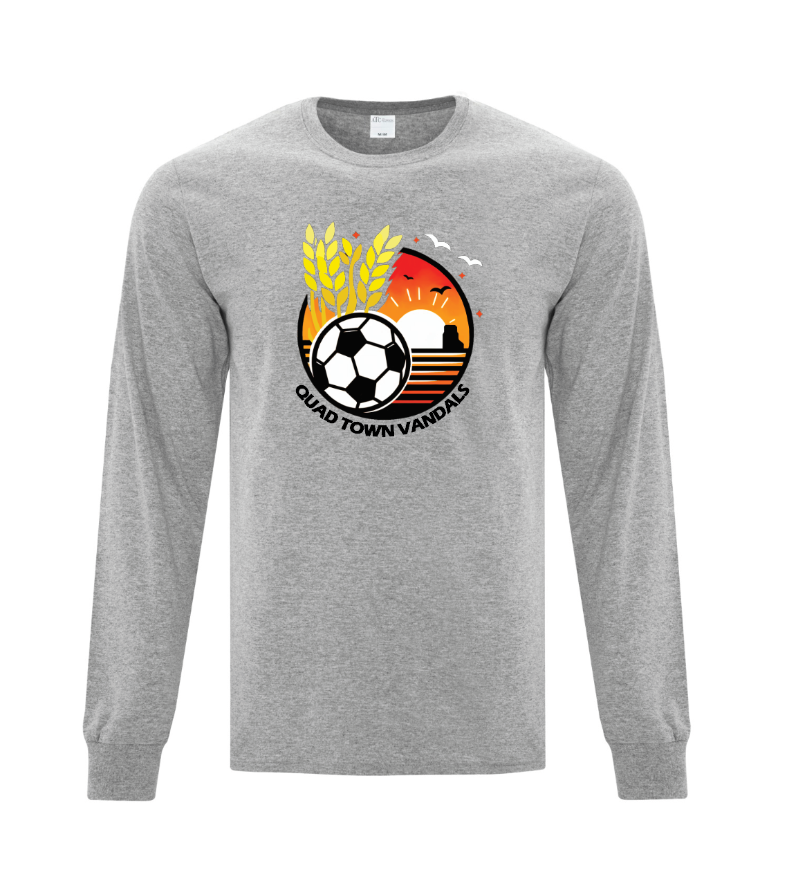 QT Vandals - Graphic Long Sleeve - Adult and youth