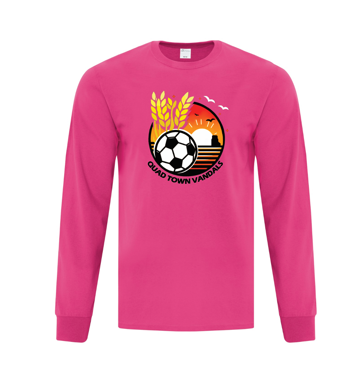 QT Vandals - Graphic Long Sleeve - Adult and youth