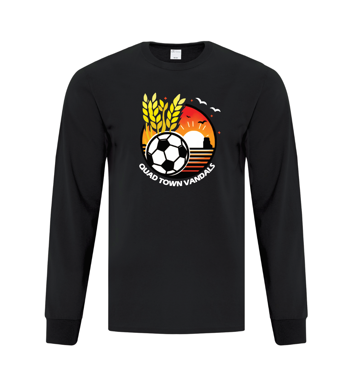 QT Vandals - Graphic Long Sleeve - Adult and youth