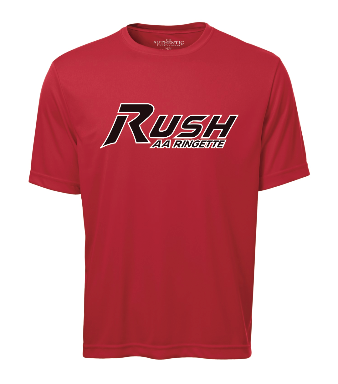RUSH AA - Athletic Feel - Warm Up Shirt Short Sleeve- Youth and adult (Copy)