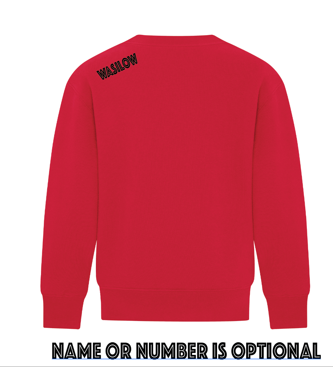 RUSH AA - Maple Leaf Crewneck - Adult and Youth
