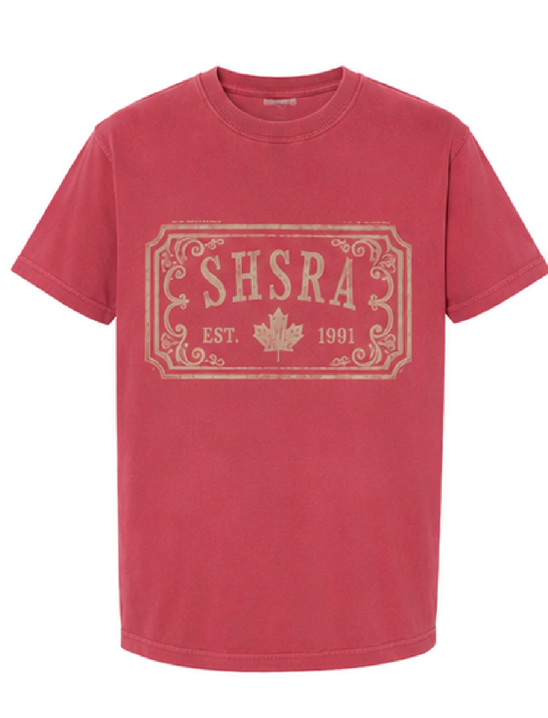 SHSRA - Vintage Heavy weight tee - Buckle Style ( adult)