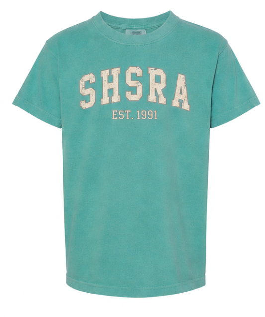 SHSRA - Vintage Heavy weight tee - Varsity Style ( Youth)