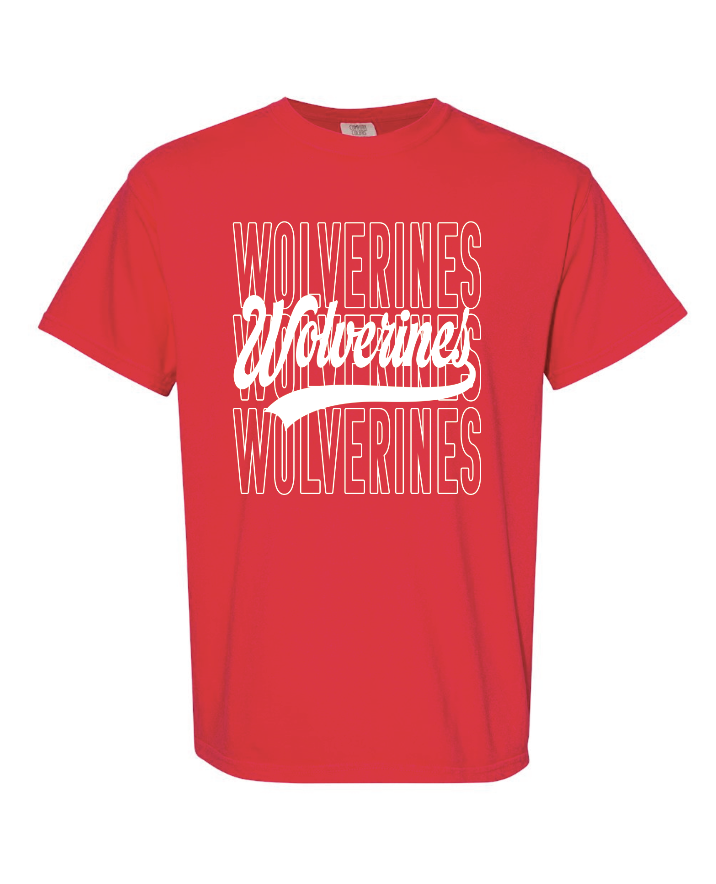 EWCS - T-Shirts - Wolverines Overlay