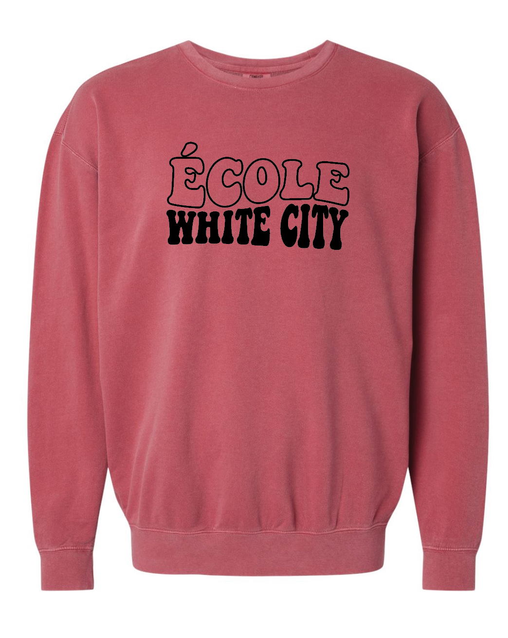 EWCS - Comfort Colors Crewneck - Wavy Bubbles (Adult Only)