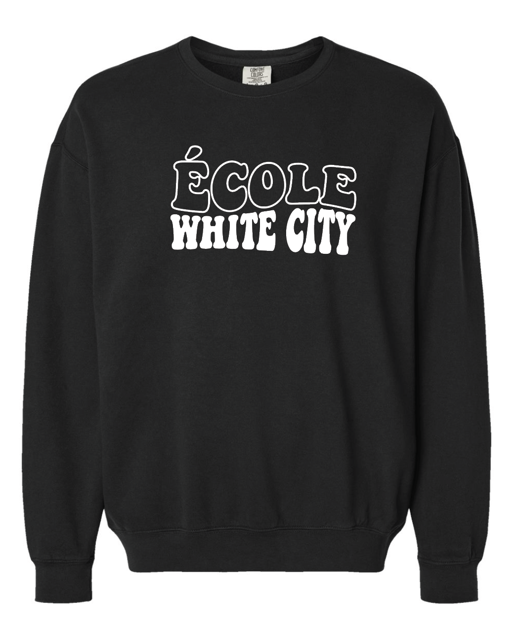 EWCS - Comfort Colors Crewneck - Wavy Bubbles (Adult Only)