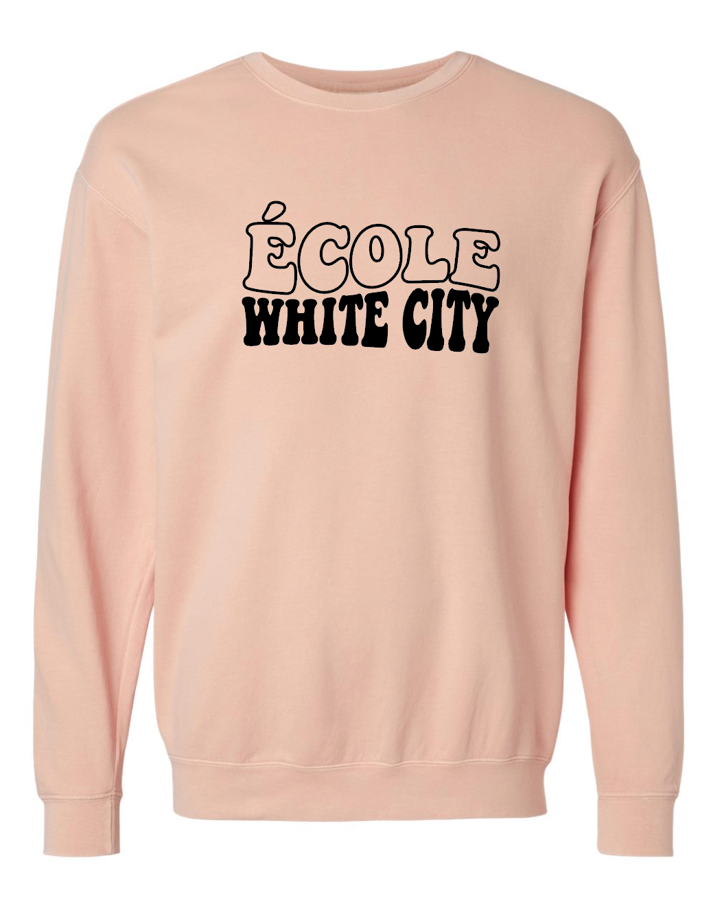 EWCS - Comfort Colors Crewneck - Wavy Bubbles (Adult Only)