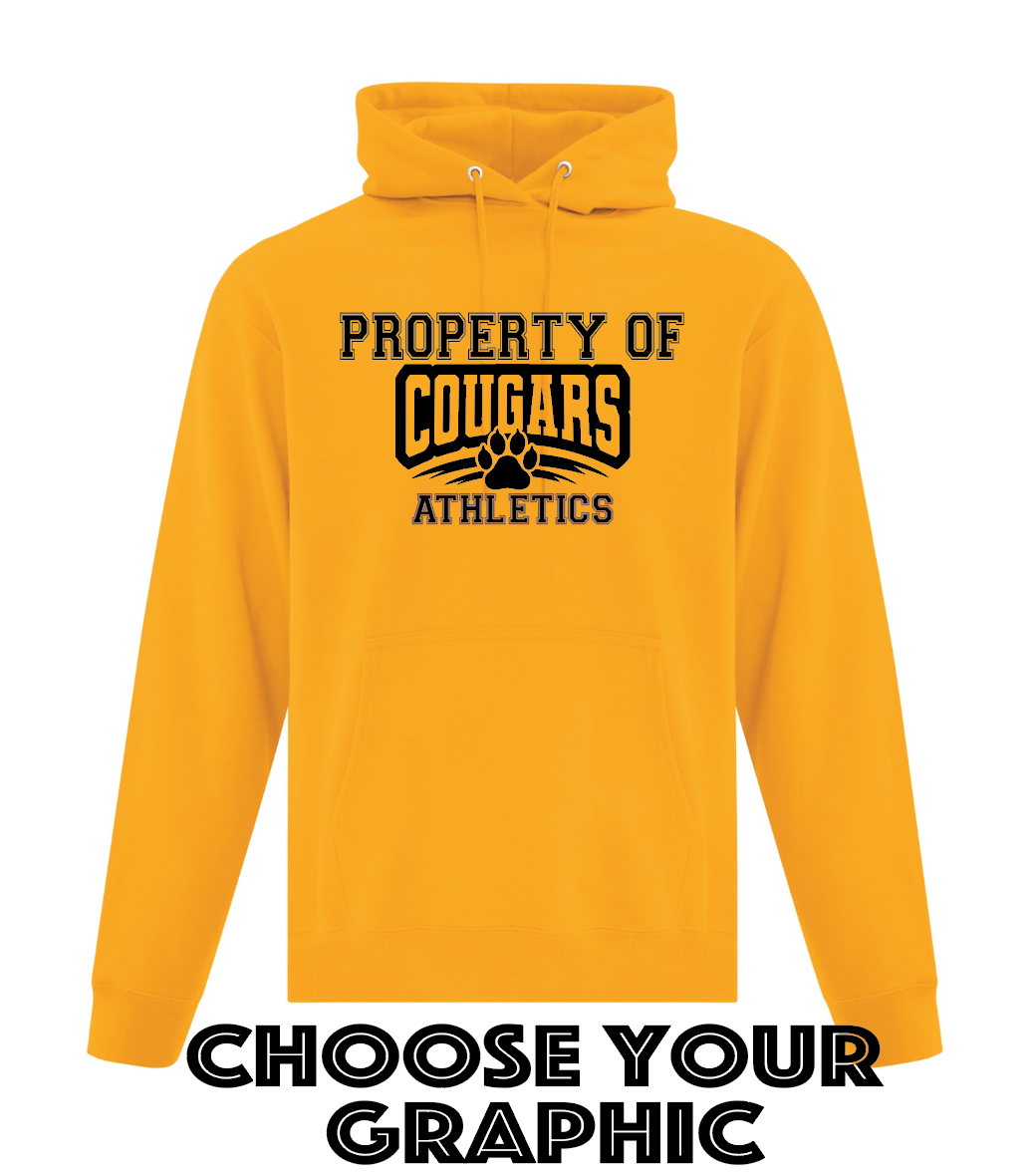 Cougars Store - Gold Hoodie - LIMITED CLEARANCE STOCK