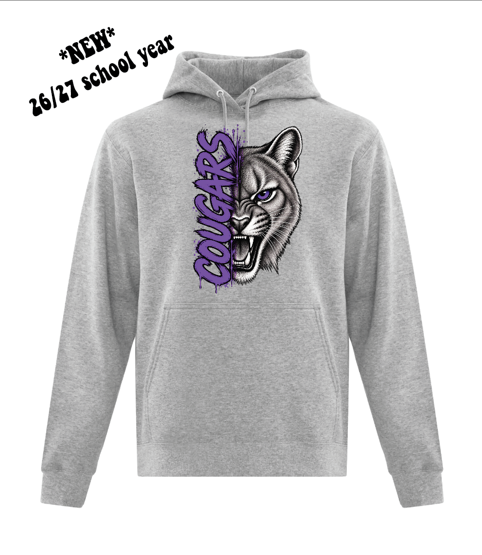 Cougars Store - ATC Hoodie - Bright Eyes Graphic ( Adult and Youth)