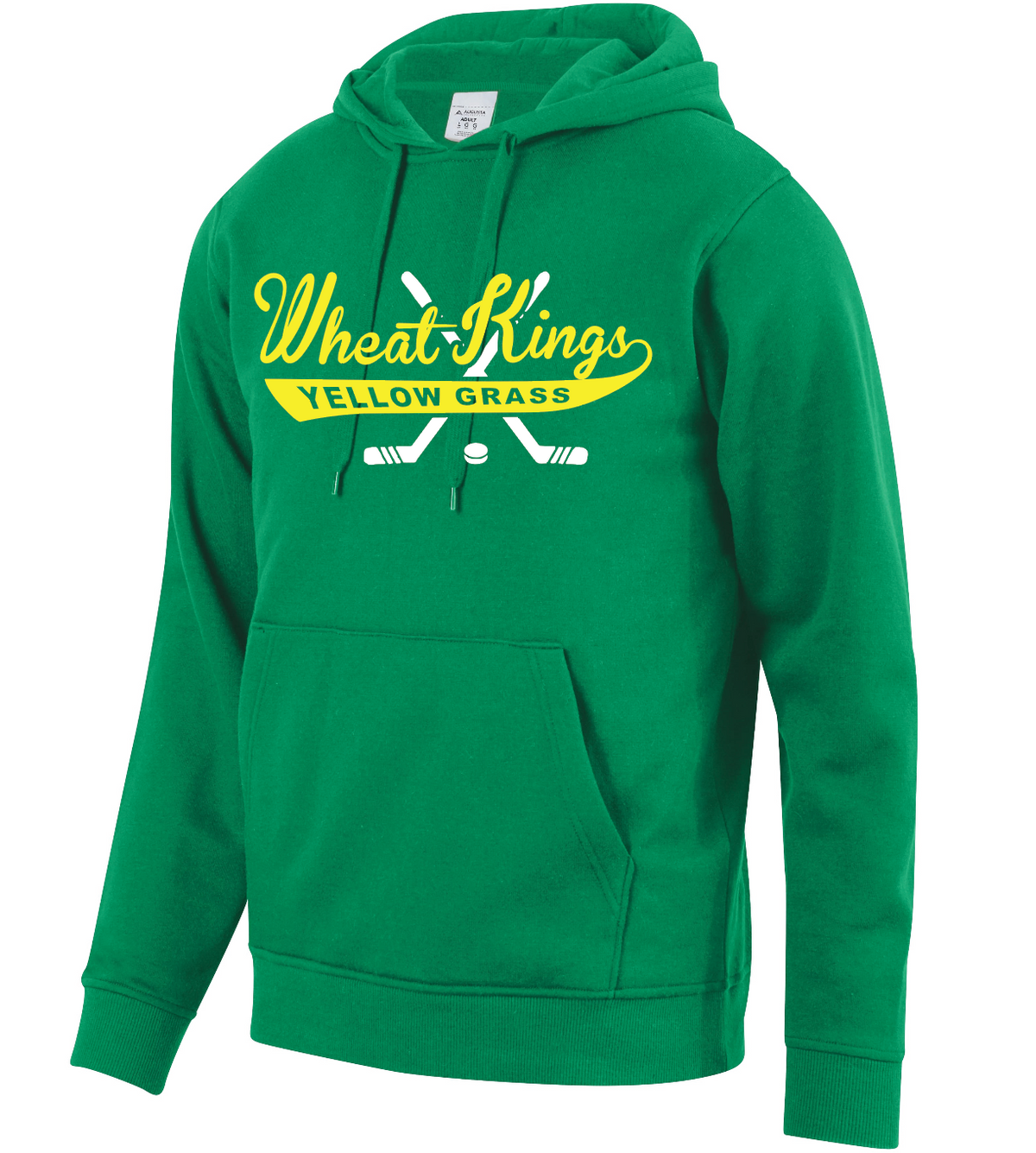 Wheat Kings - Holloway 60/40 Hoodie - " Font Only" Adult and Youth (Black or Grey)