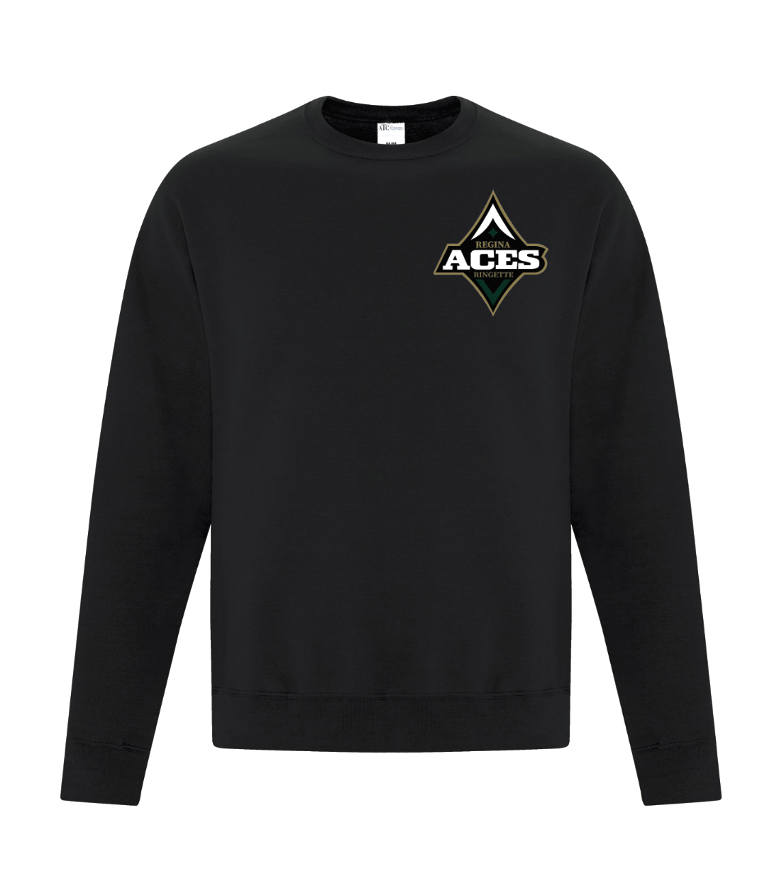 Aces Ringette - Crewneck - Cross Back Graphic (Adult and Youth)