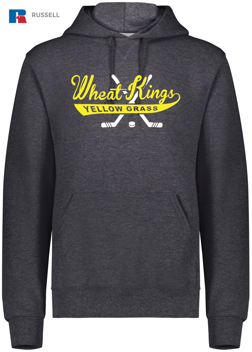 Wheat Kings - RUSSEL BRAND - " Font Only" Adult and Youth (Black or Grey)