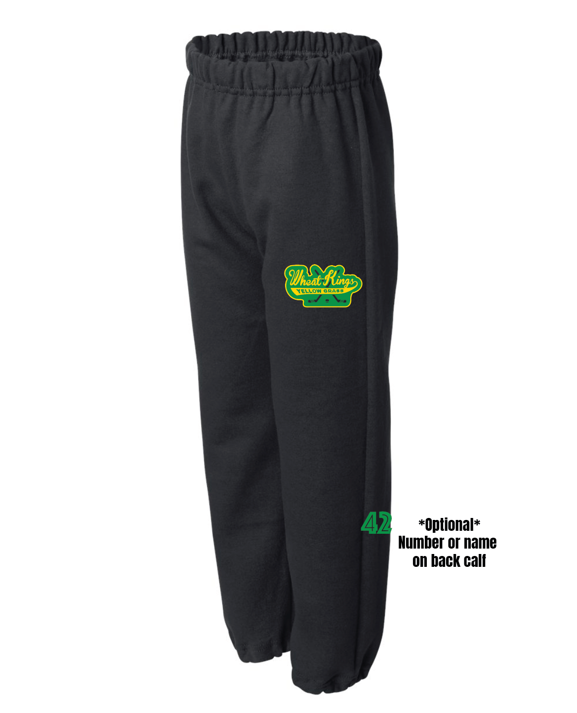 Wheat Kings - Gildan Sweats - Logo - Youth and Adult