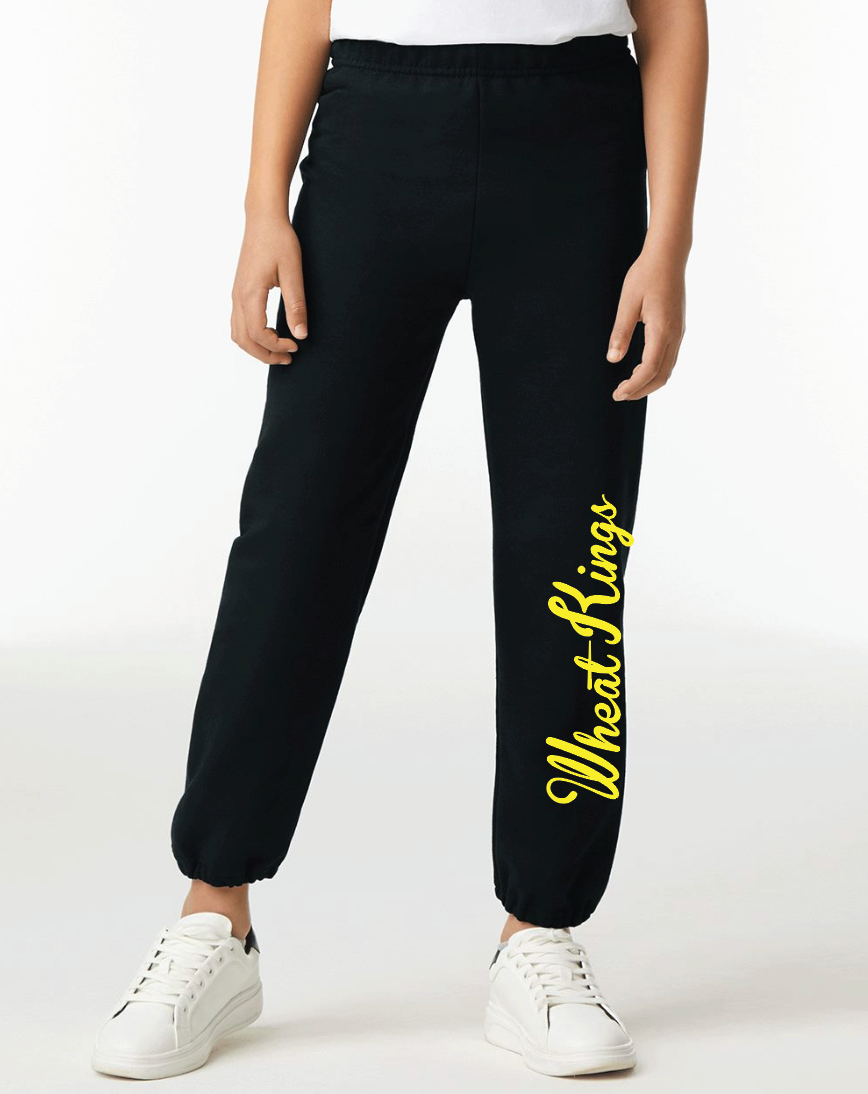 Wheat Kings - Gildan Sweats - Font Only - Youth and Adult