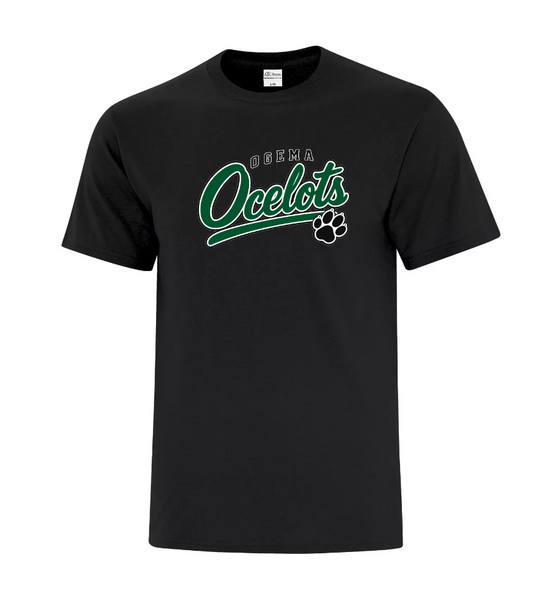 Ogema School - Graphic Tee - Varsity with Paw