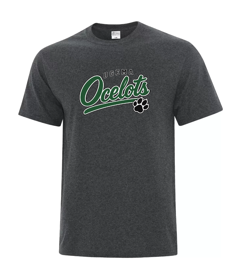 Ogema School - Graphic Tee - Varsity with Paw