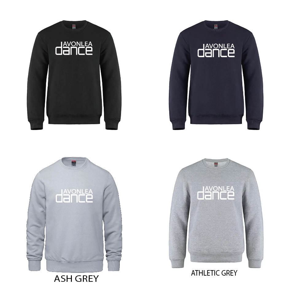 Crew neck- Avonlea Dance - Logo Without Dancer