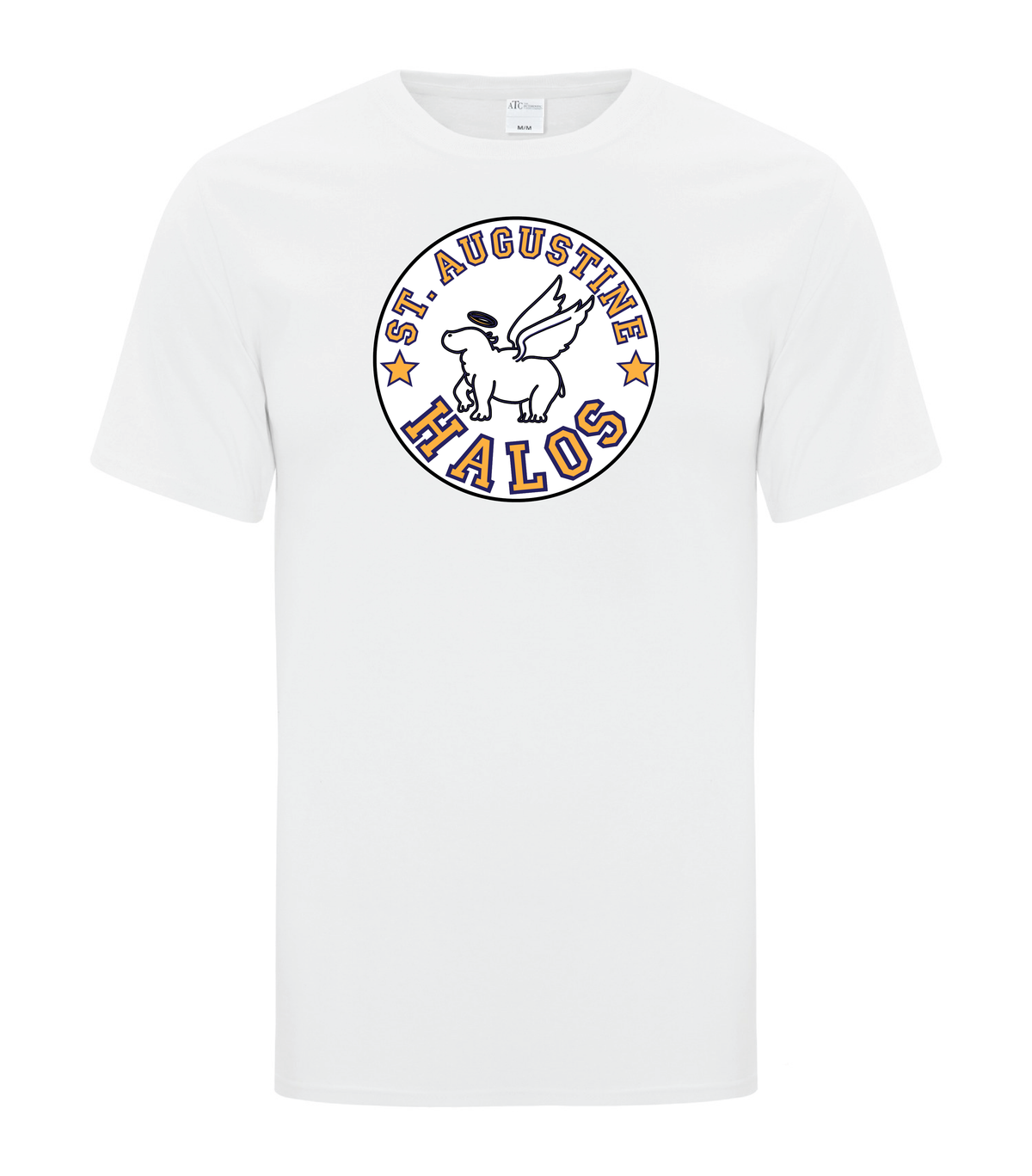 St. Augustine - Youth and adult -  Varsity Logo - Classic Gym Tee (5 colours)