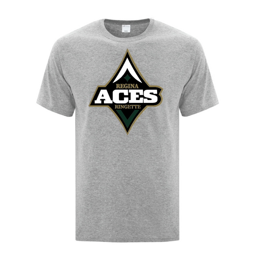 Aces Ringette - Youth and adult -  Aces Logo Large - Classic Gym Tee