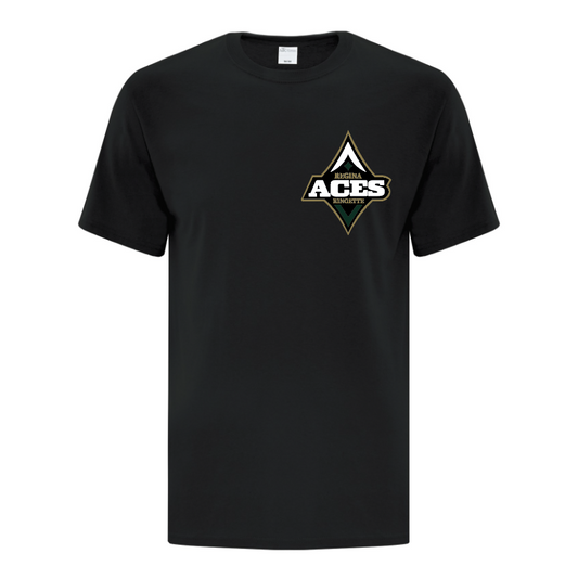 Aces Ringette - Youth and adult -  Aces Logo Small - Classic Gym Tee
