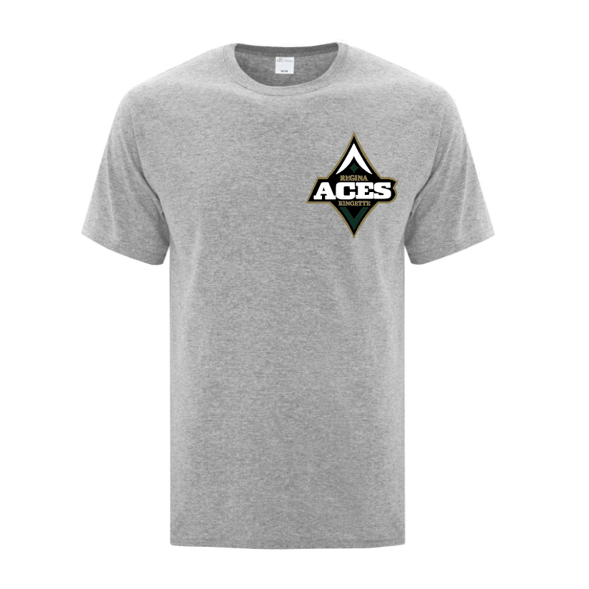 Aces Ringette - Youth and adult -  Aces Logo Small - Classic Gym Tee