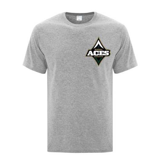 Aces Ringette - Youth and adult -  Aces Logo Small - Classic Gym Tee