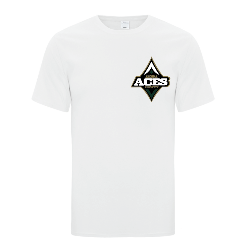 Aces Ringette - Youth and adult -  Aces Logo Small - Classic Gym Tee