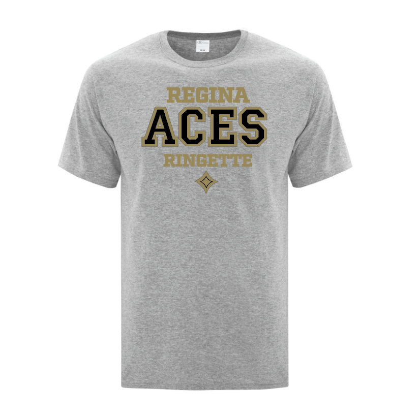 Aces Ringette - Youth and adult -  Varsity Logo - Classic Gym Tee
